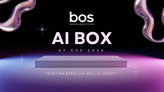 BOS Semiconductors at CES 2026 — Las Vegas, USA